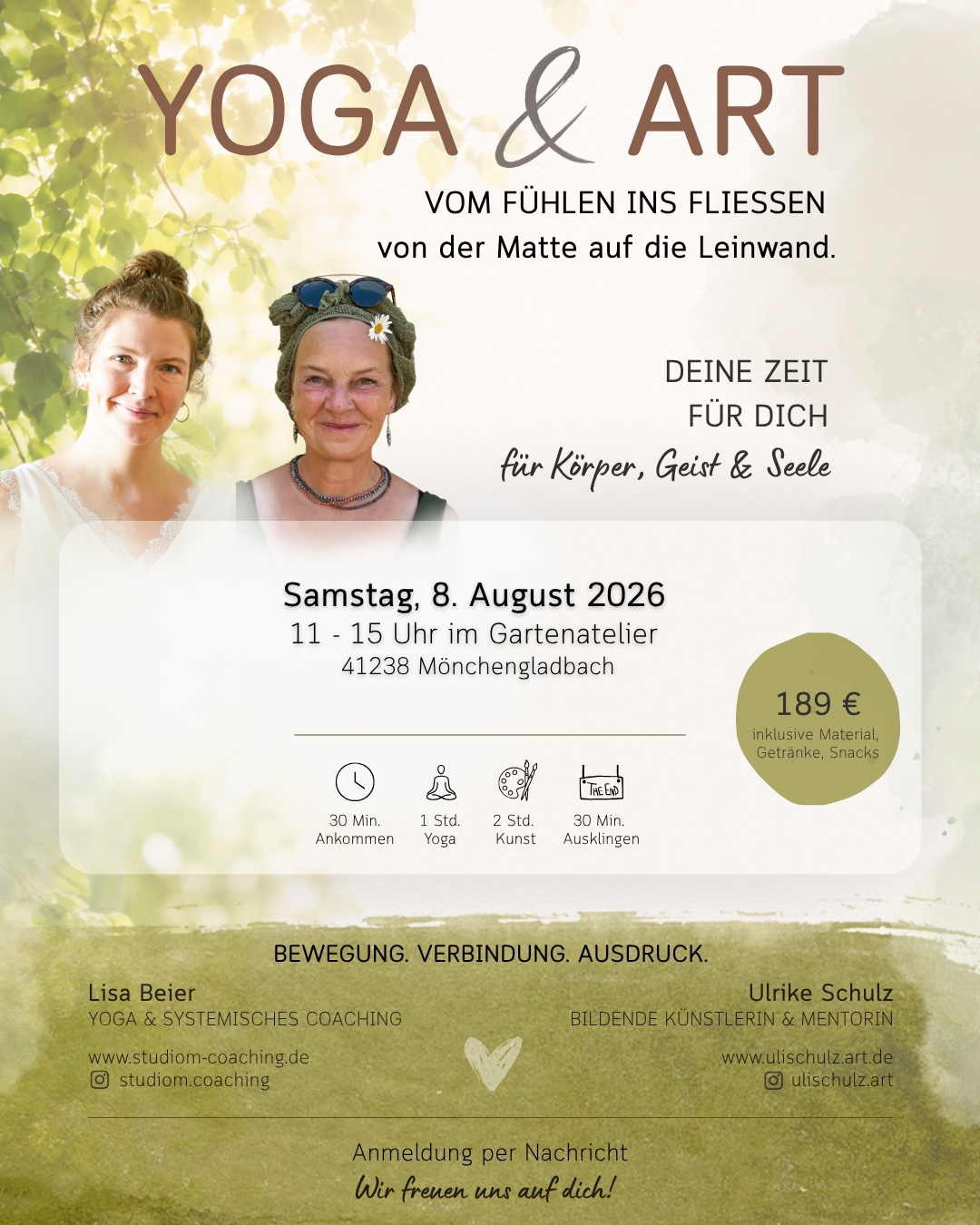 Yoga & Art Poster Yoga & Art
